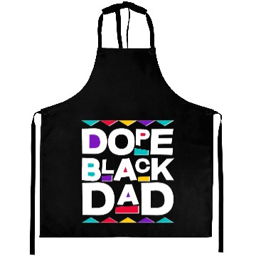 Discover Dope Black Dad Aprons