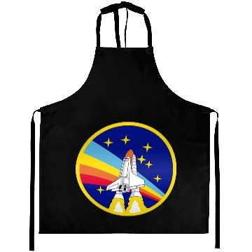Discover nasa rainbow Aprons