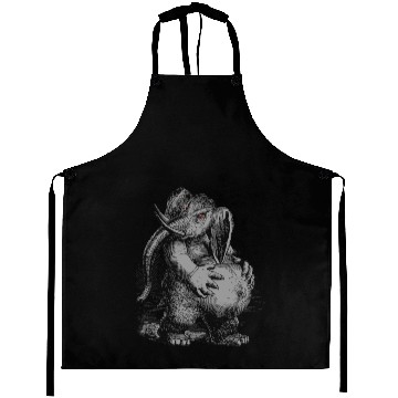 Discover Behemoth Monster Art Aprons