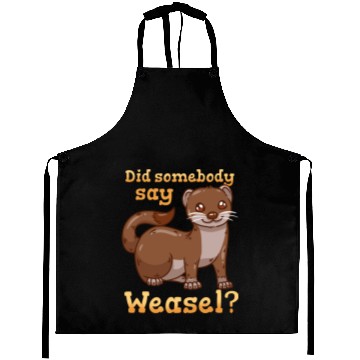 Discover Weasel Aprons