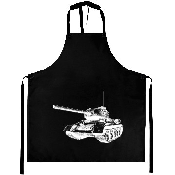 Discover Tank T34 reverse - white Aprons