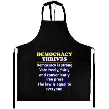 Discover Democracy thrives when Aprons