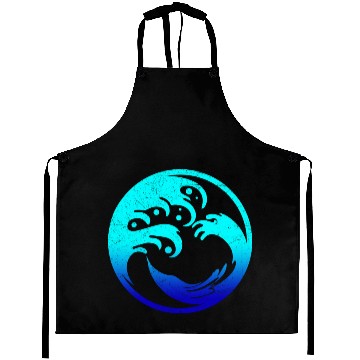 Discover Maori Ocean Circle Tattoo Gift Idea Aprons