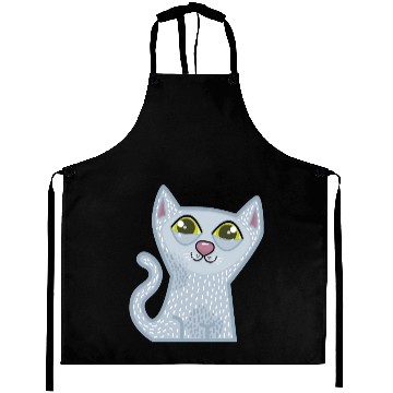 Discover sad cat 2021 Aprons