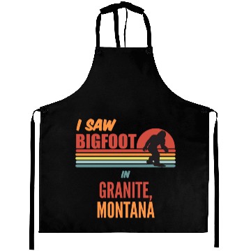 Discover I Saw Bigfoot In Granite Montana Aprons