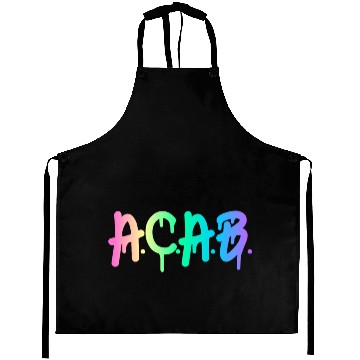 Discover ACAB Rainbow Drip Aprons