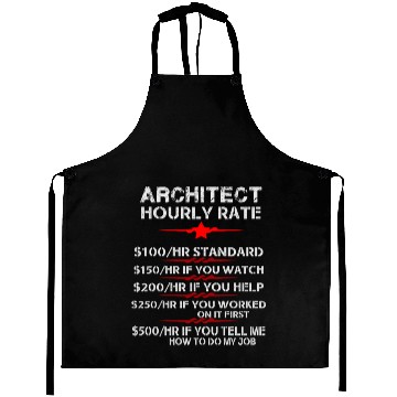 Discover Architect Hourly Rate Architecture Architects Gift Aprons