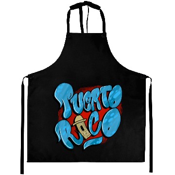 Discover Puerto Rico Bubble Aprons