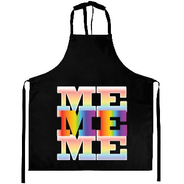 Discover rainbow bright Aprons for you Edit