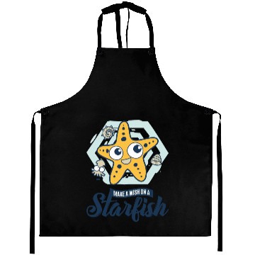Discover MAKE A WISH ON A STARFISH Aprons