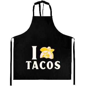 Discover i love tacos Aprons