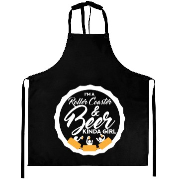 Discover Roller Coaster Amusement Park Aprons