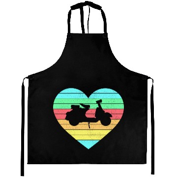 Discover Rainbow Heart Roller Gift Aprons