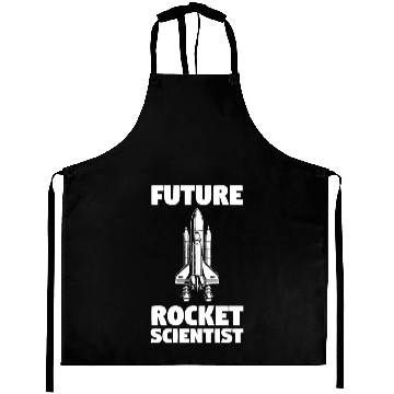 Discover Future rocket scientist water rocket and model Aprons