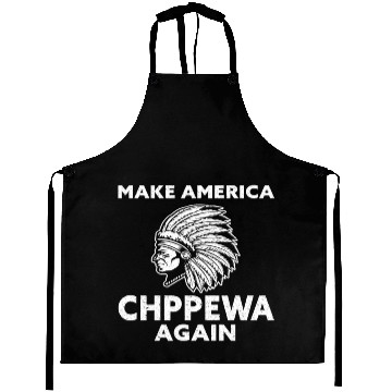 Discover Chippewa Tribe Native American Indian America Aprons