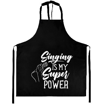 Discover Singing Is My Superpower Sing Song Singer Singers Aprons