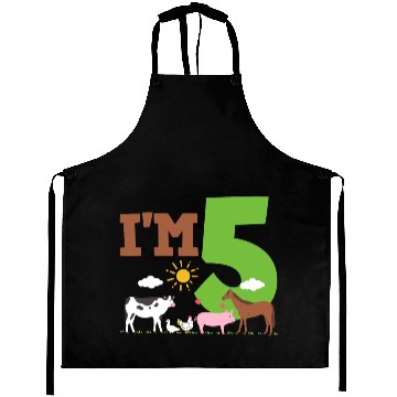 Discover 5th Birthday Farm Animals Aprons