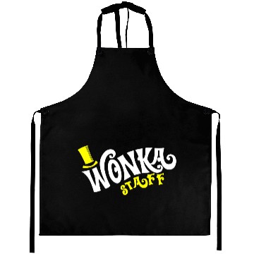 Discover Willy Wonka Staff Aprons