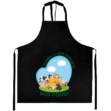 Discover animals not food Aprons