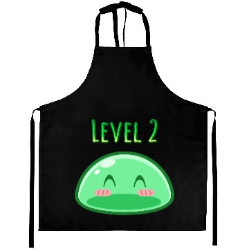 Discover Cute Green Dungeon Slime Monster Weird Anime Aprons