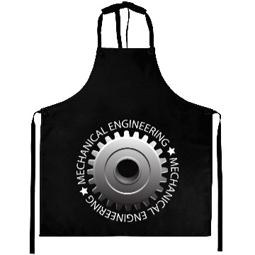 Discover mechanical engineering logo mechanic engineer Aprons