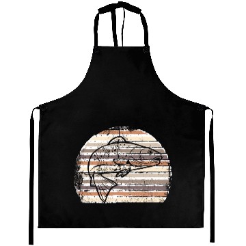 Discover Retro Vintage Trout Fishing Aprons