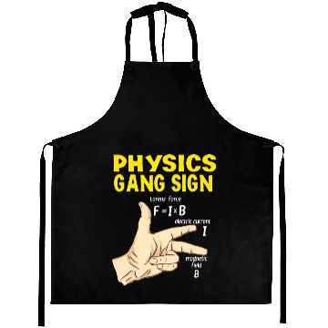 Discover Gang Sign Physics Aprons