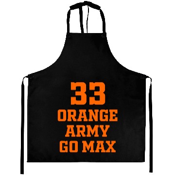 Discover Orange Camouflage 3 Aprons