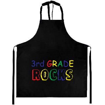 Discover Grade Rocks Back to School Design Aprons