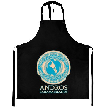 Discover Andros Bahamas Dolphins Aprons