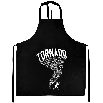 Discover Tornado Storm Chaser Hurricane Wind Weather Gift Aprons