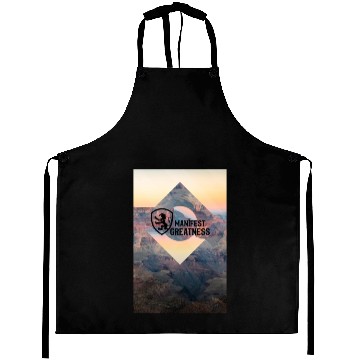 Discover Manifest Greatness Desert Aprons