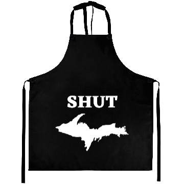 Discover Shut U.P., Upper Peninsula of Michigan Yooper 906 Aprons