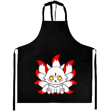 Discover 9 Tailed Fox Kawaii Aprons