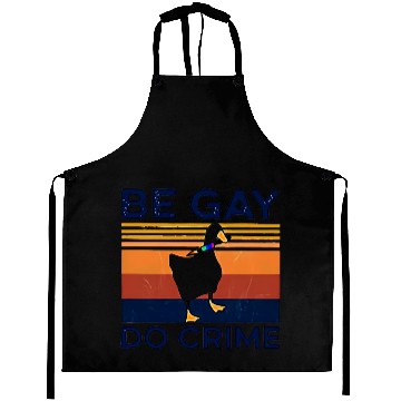 Discover Duck BGD crime Aprons
