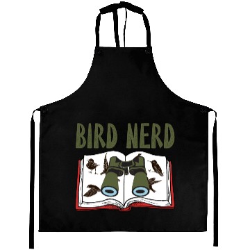 Discover Bird Nerd Birdwatching Wildlife Observation Aprons