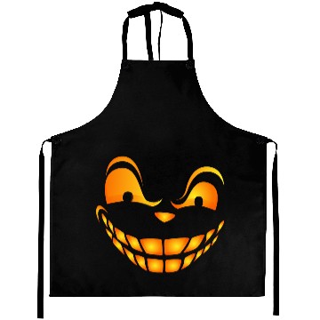 Discover Pumpkin Halloween Aprons Jack O Lantern Face Aprons