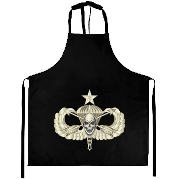 Discover Army Senior Airborne w Crossed Arrow Dagger Skull Aprons
