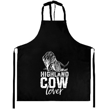 Discover Highland Cow Lover Highland Cattle Highlands Aprons