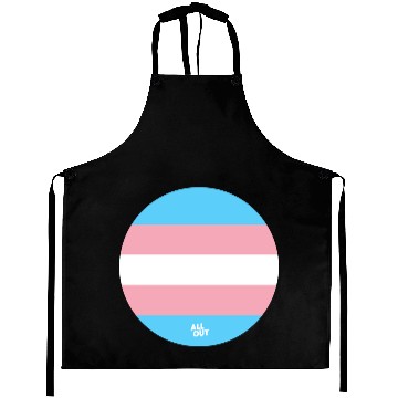 Discover Transgender Pride Flag Aprons