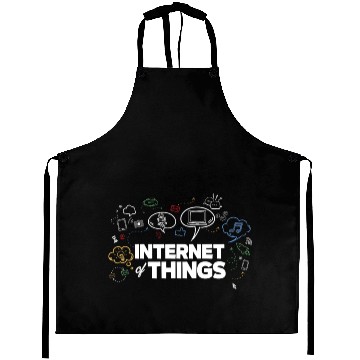 Discover Internet Of Things Computer IOT Data Smart Gift Aprons