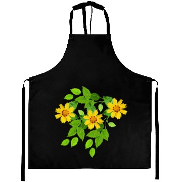 Discover yellow flowers Aprons