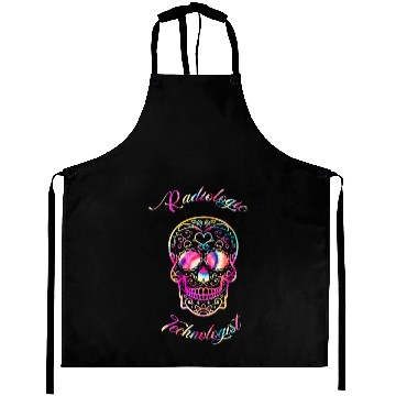 Discover Radiologic Technologist Human Skull Skeleton Head Aprons