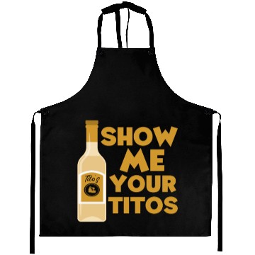 Discover Save Water Drink Vodka Aprons