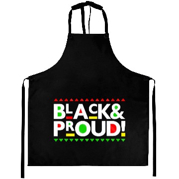 Discover Black and Proud Aprons