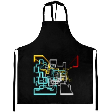 Discover Dan Flashes pattern cool tim robinson Aprons
