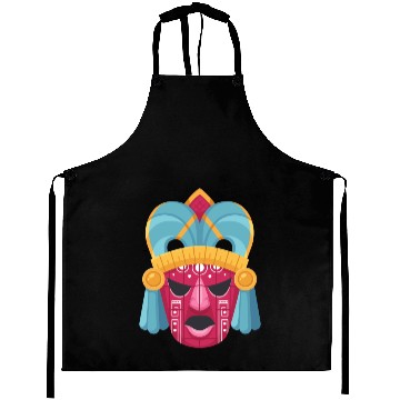 Discover Aztec mask Aprons