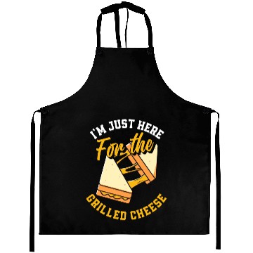 Discover Grilled Cheese Funny Sandwich Aprons