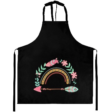 Discover bohemian rainbow Aprons