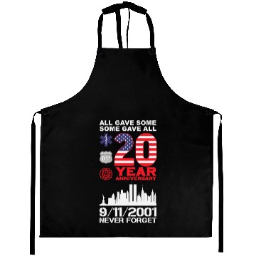 Discover Patriot Day Never Forget 9 11 2001 Anniversary Aprons